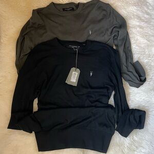 BNWT Allsaints crew neck light weight sweater SET